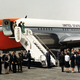 This red, white, and grey livery on the C-137 Stratoliners didn’t look awful, but it wasn’t what Kennedy had in mind.